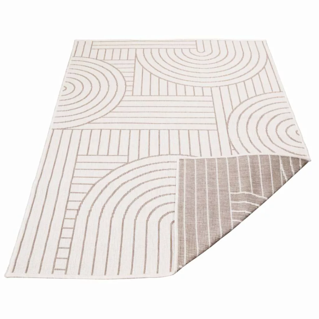 Carpet City Outdoorteppich »DUO RUG 5842«, rechteckig, Wendeteppich Wetterf günstig online kaufen