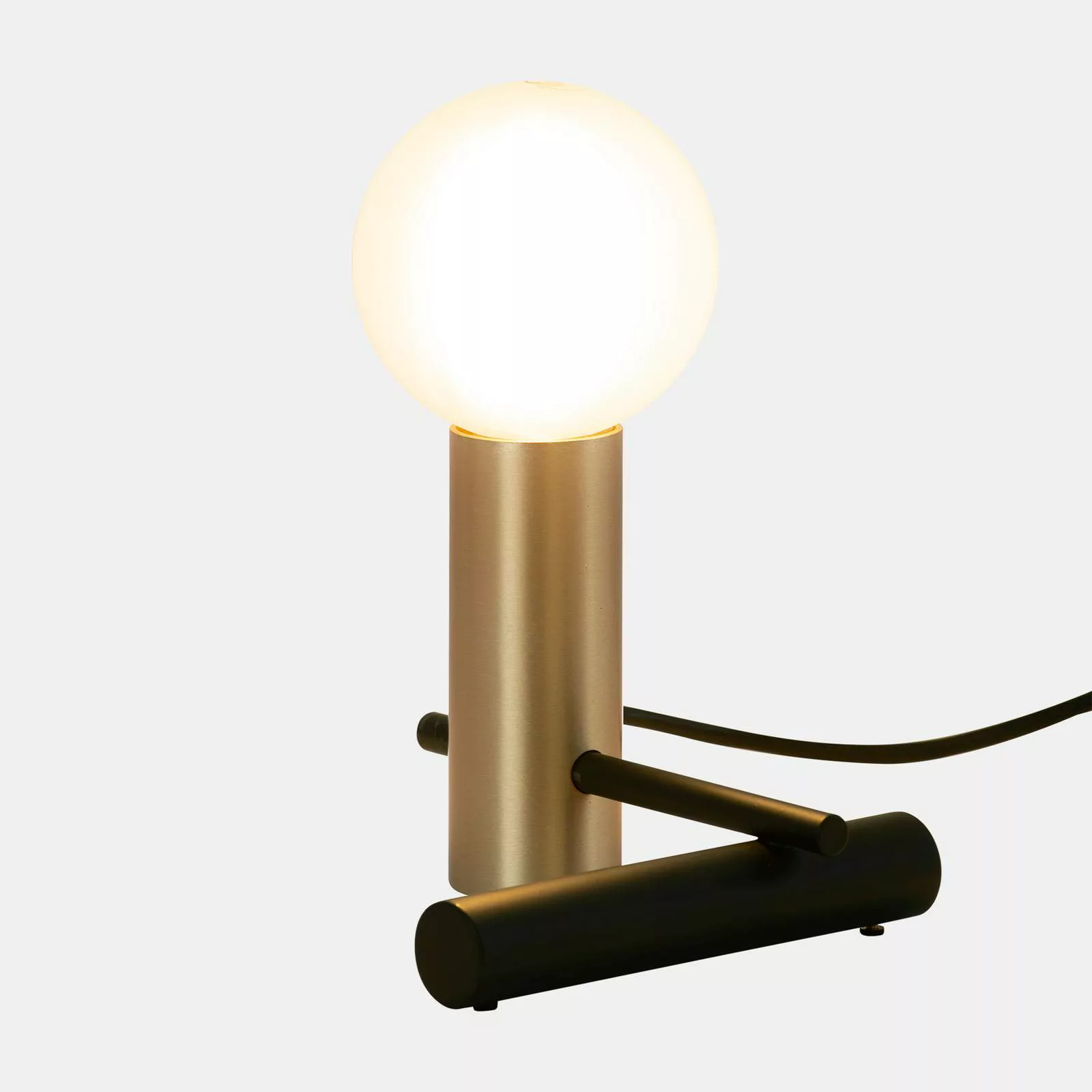 LEDS-C4 Nude Tiny Tischleuchte E27 gold/schwarz günstig online kaufen