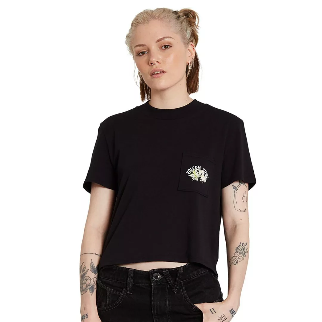 Volcom Dial Pocket Kurzärmeliges T-shirt XL Black günstig online kaufen