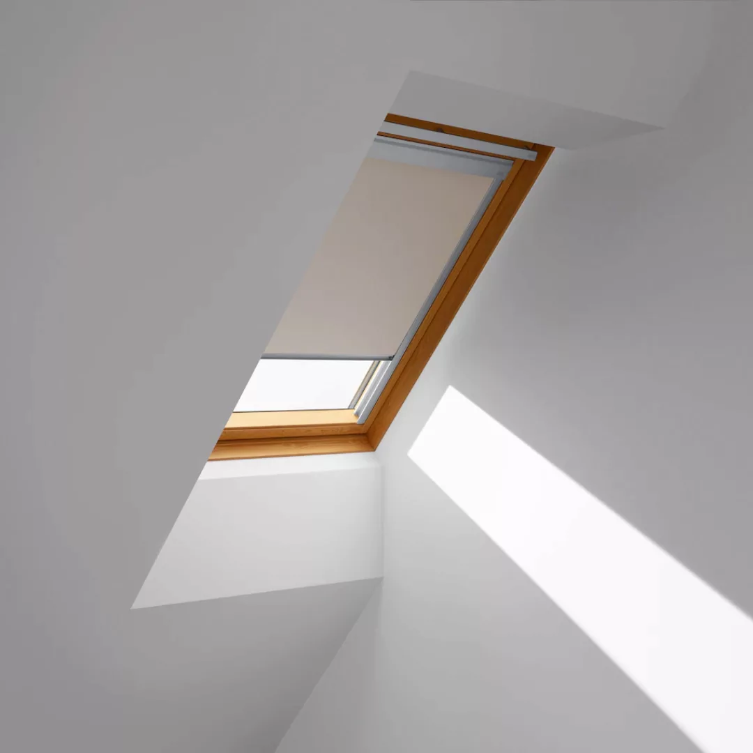 Velux Verdunkelungsrollo für Dachfenster Classic DBL U08 4230 Beige günstig online kaufen