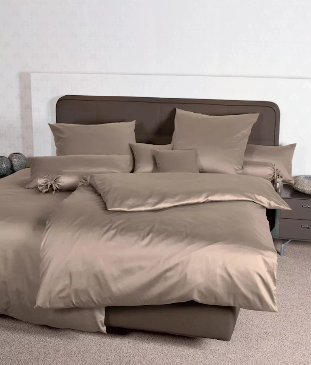 Janine Bettwäsche Baumwoll Bettwäsche Colors, 100% günstig online kaufen