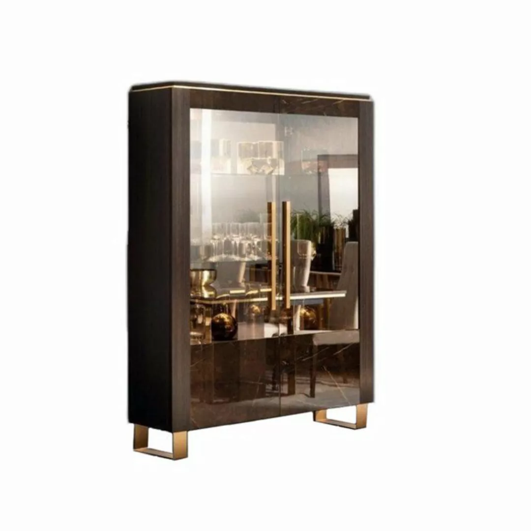 Xlmoebel Vitrine Traditioneller Vitrinenschrank italienische Möbel Vitrinen günstig online kaufen