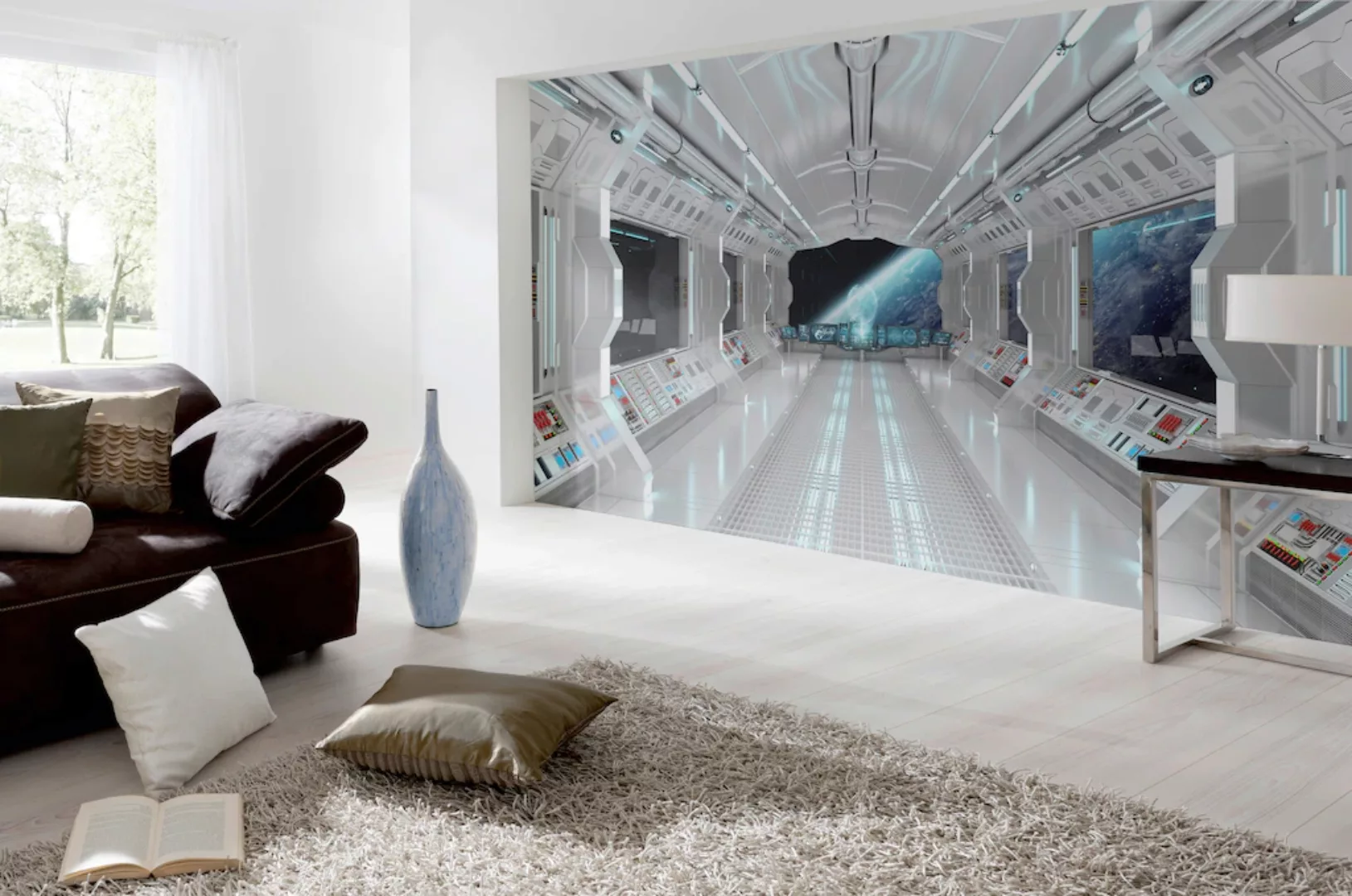 Architects Paper Fototapete »Spaceship«, Vlies, Wand, Schräge günstig online kaufen