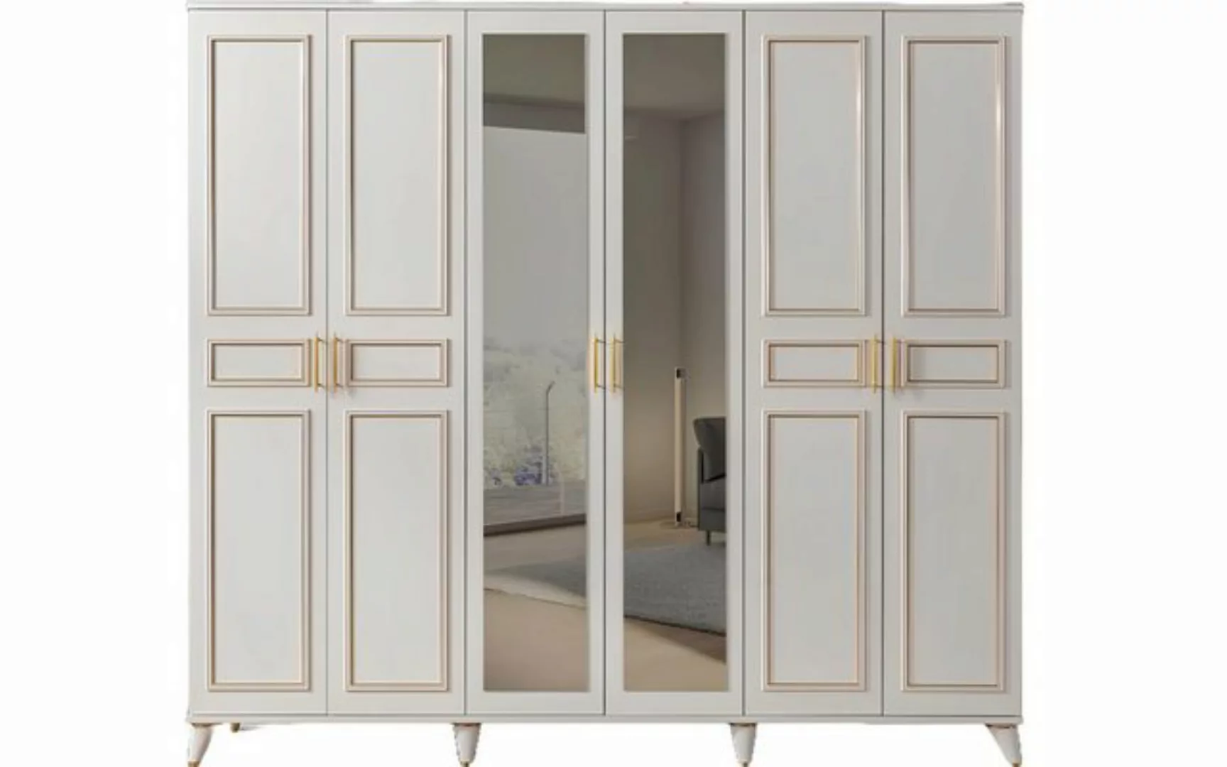 Xlmoebel Kleiderschrank Neuer Designer Holzschrank für das Schlafzimmer mit günstig online kaufen