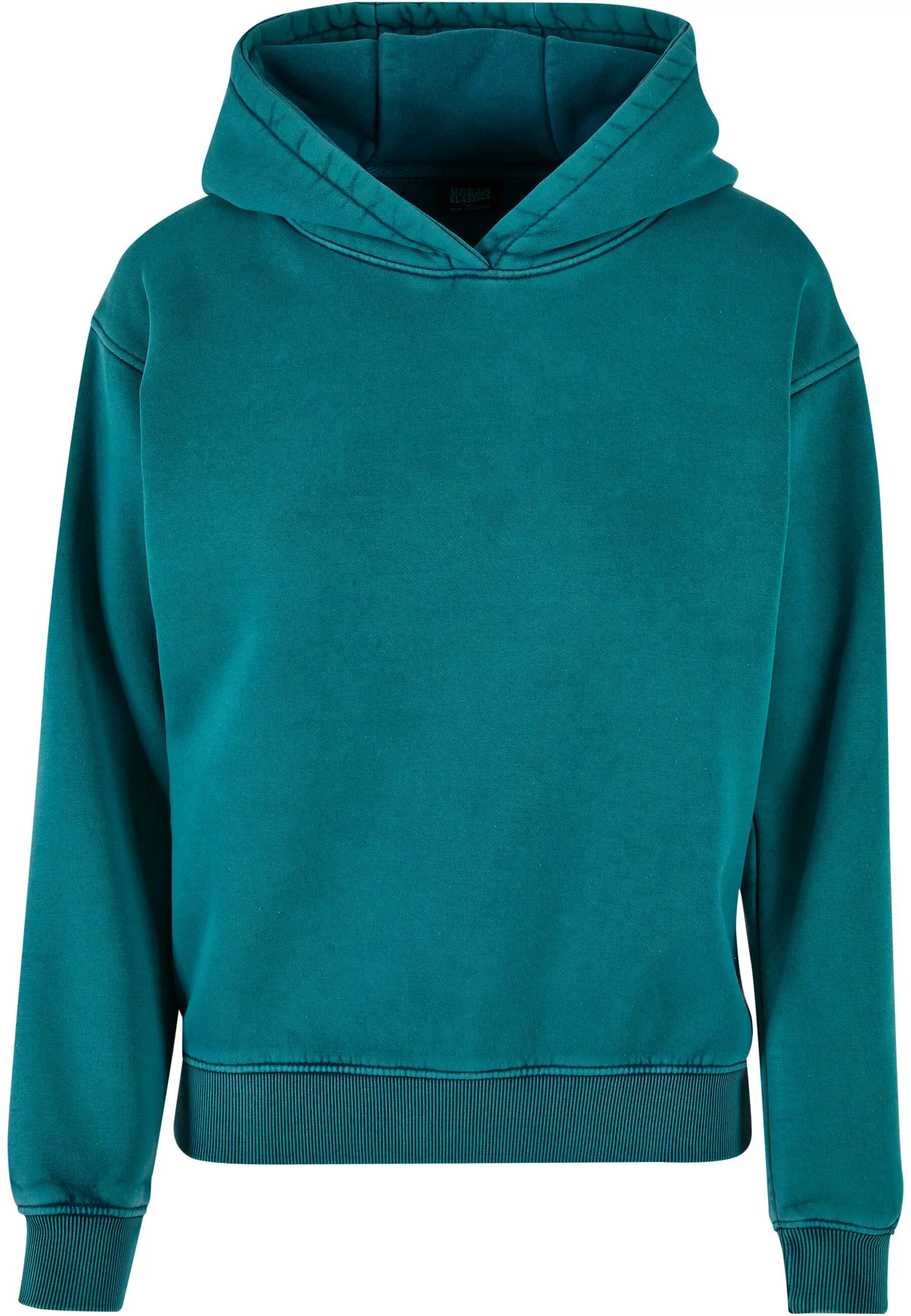 URBAN CLASSICS Kapuzenpullover "Urban Classics Damen Ladies Stone Washed Ho günstig online kaufen