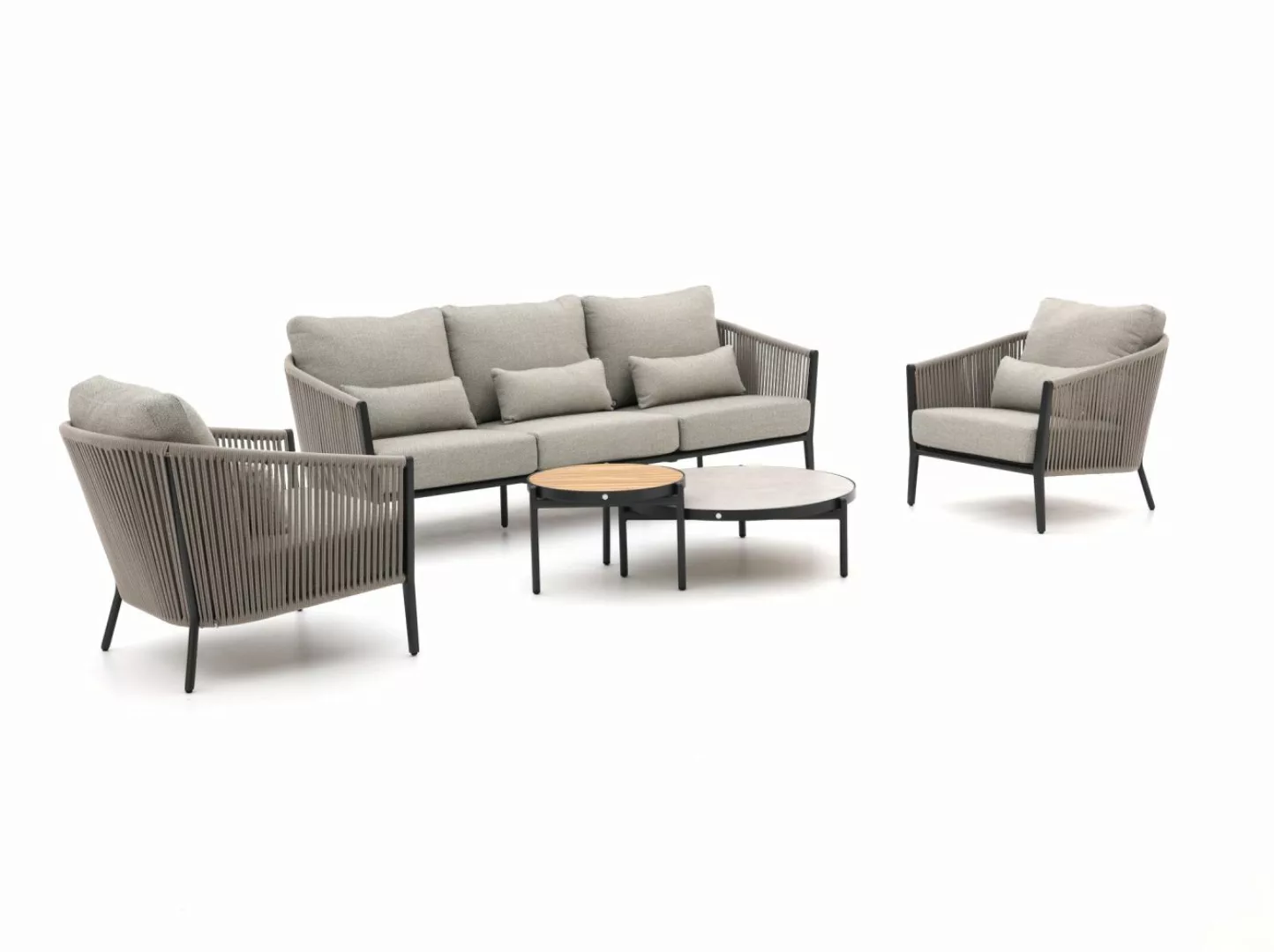 SUNS Avero Sessel-Sofa Lounge-Set 5-teilig günstig online kaufen