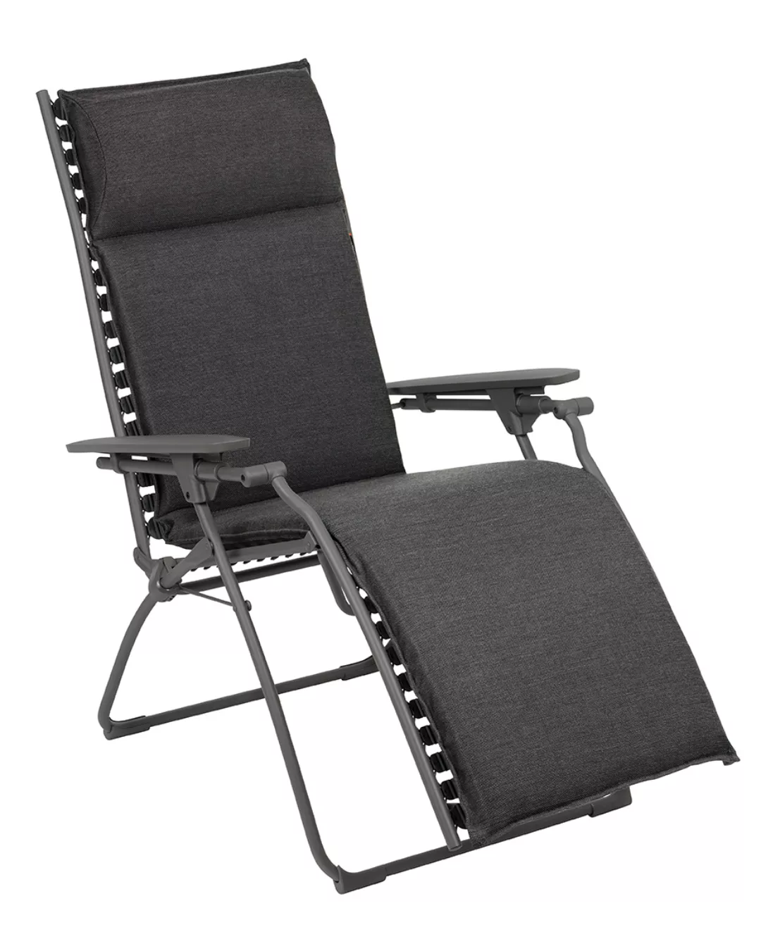 Outdoor Relaxliege BAYANNE Onyx / Gestell Titane günstig online kaufen