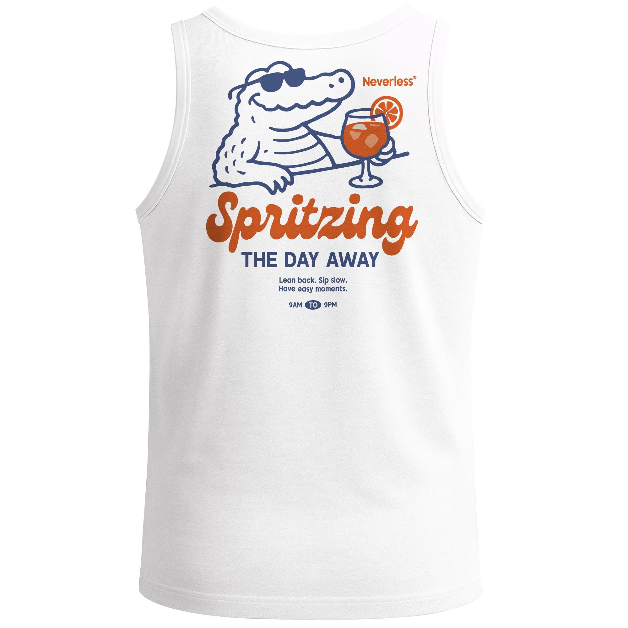 Neverless Tanktop Herren Tank-Top Backprint Spritzing günstig online kaufen