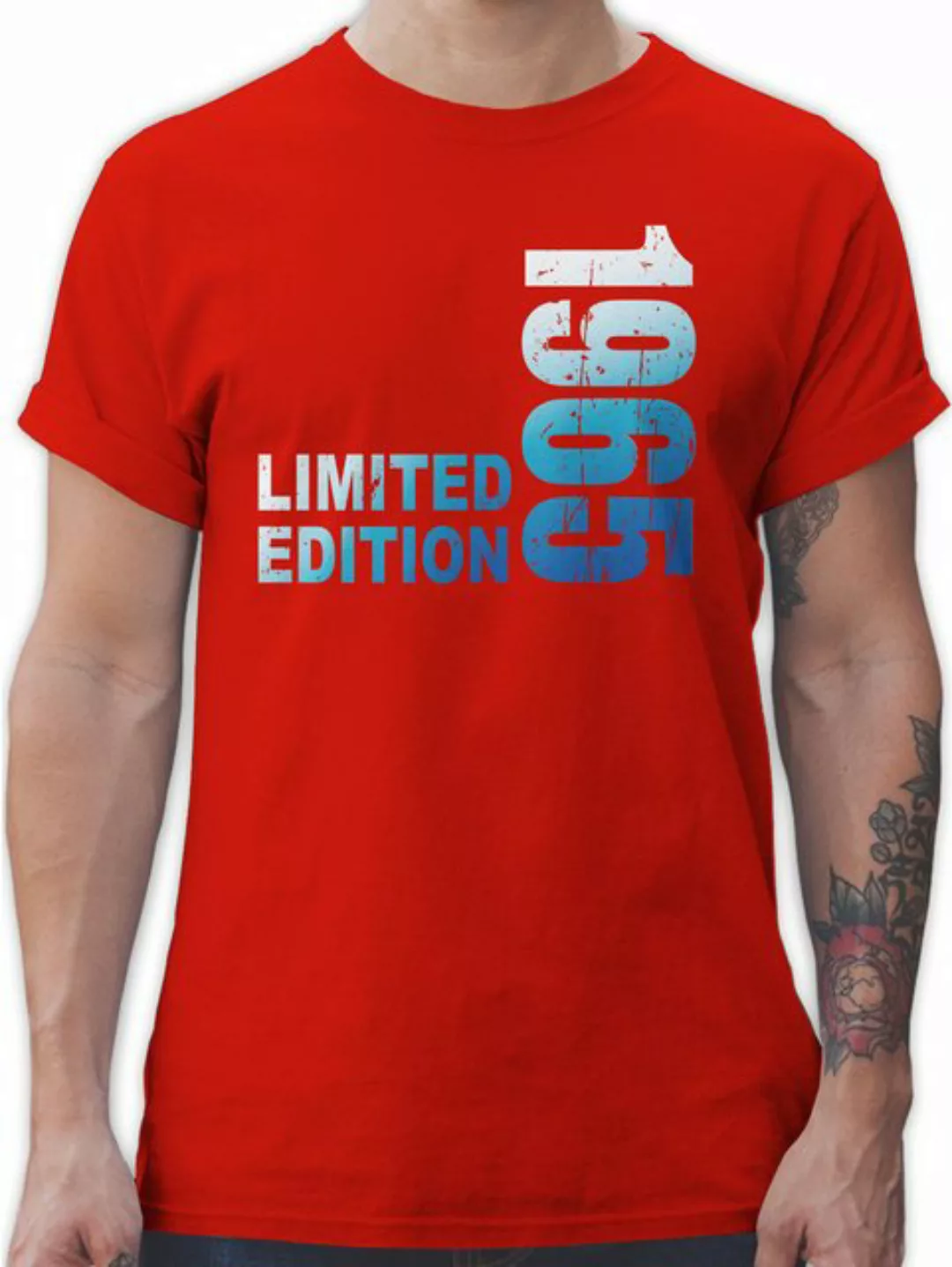 Shirtracer T-Shirt Limited Edition 1965 60. Geburtstag günstig online kaufen