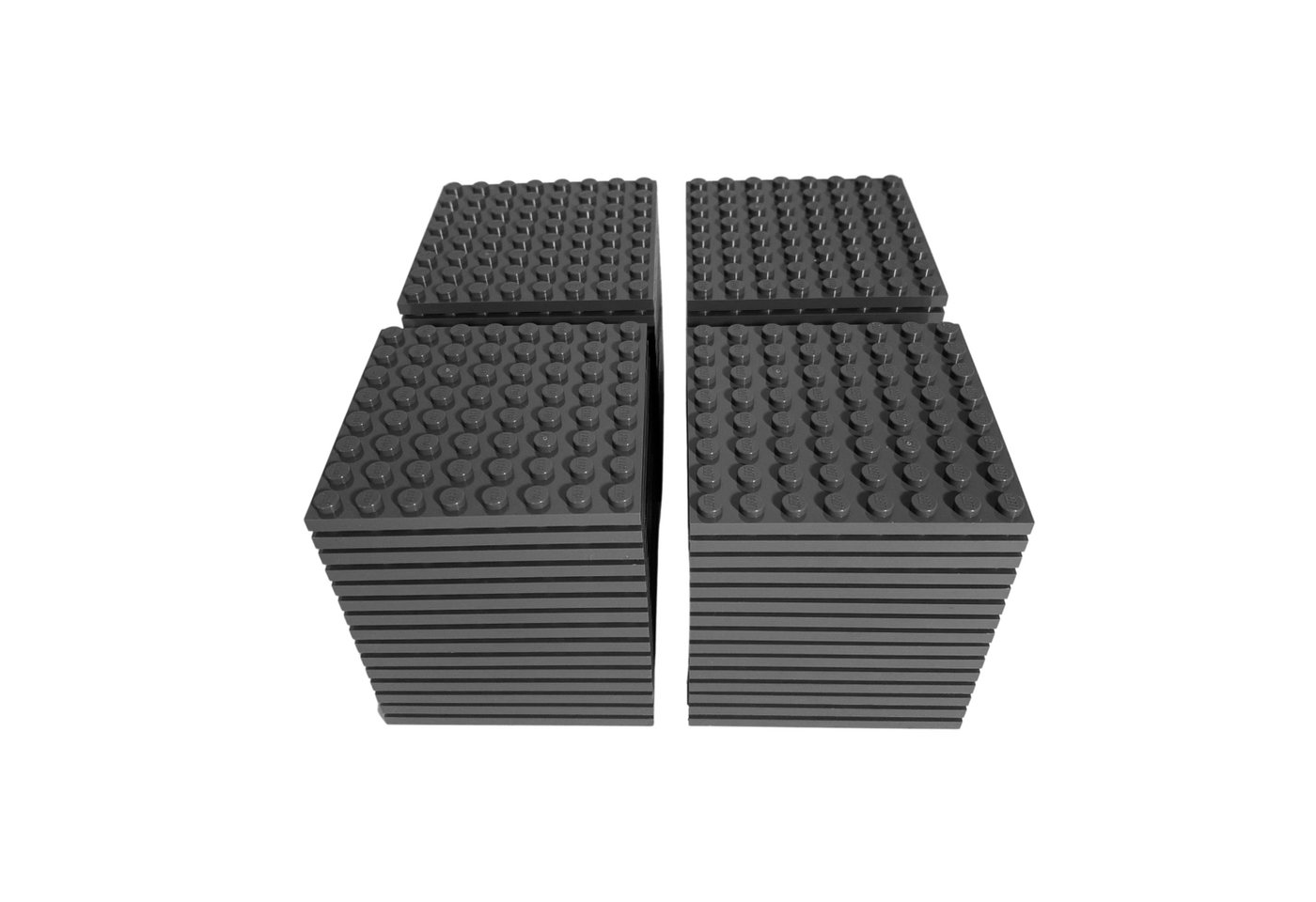 LEGO® Spielbausteine LEGO® 8x8 Platten Bauplatten Dunkelgrau - 41539 NEU! M günstig online kaufen