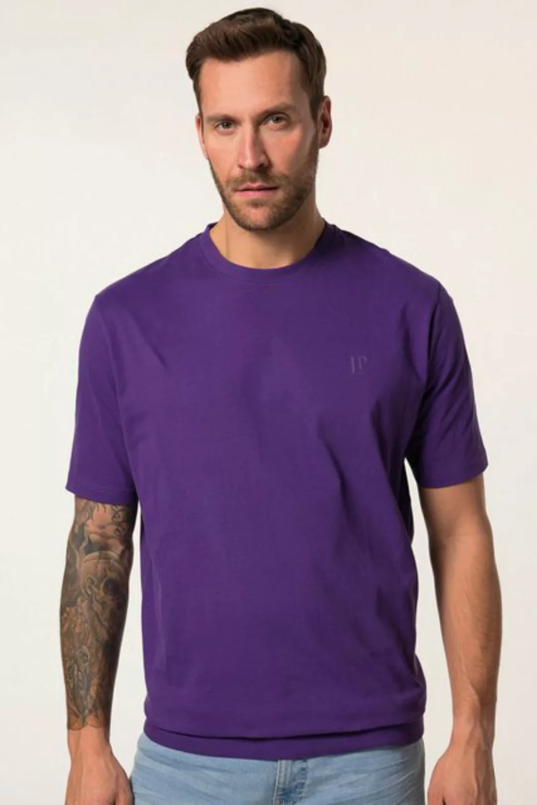 JP1880 T-Shirt JP1880 T-Shirt Basic Bauchfit Halbarm XXL bis 10XL günstig online kaufen