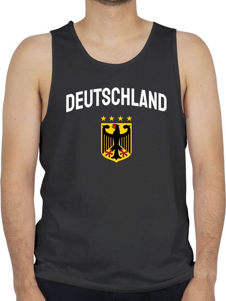 Shirtracer Tanktop Deutschland Wappen mit Bundesadler, Germany, Deutschland günstig online kaufen