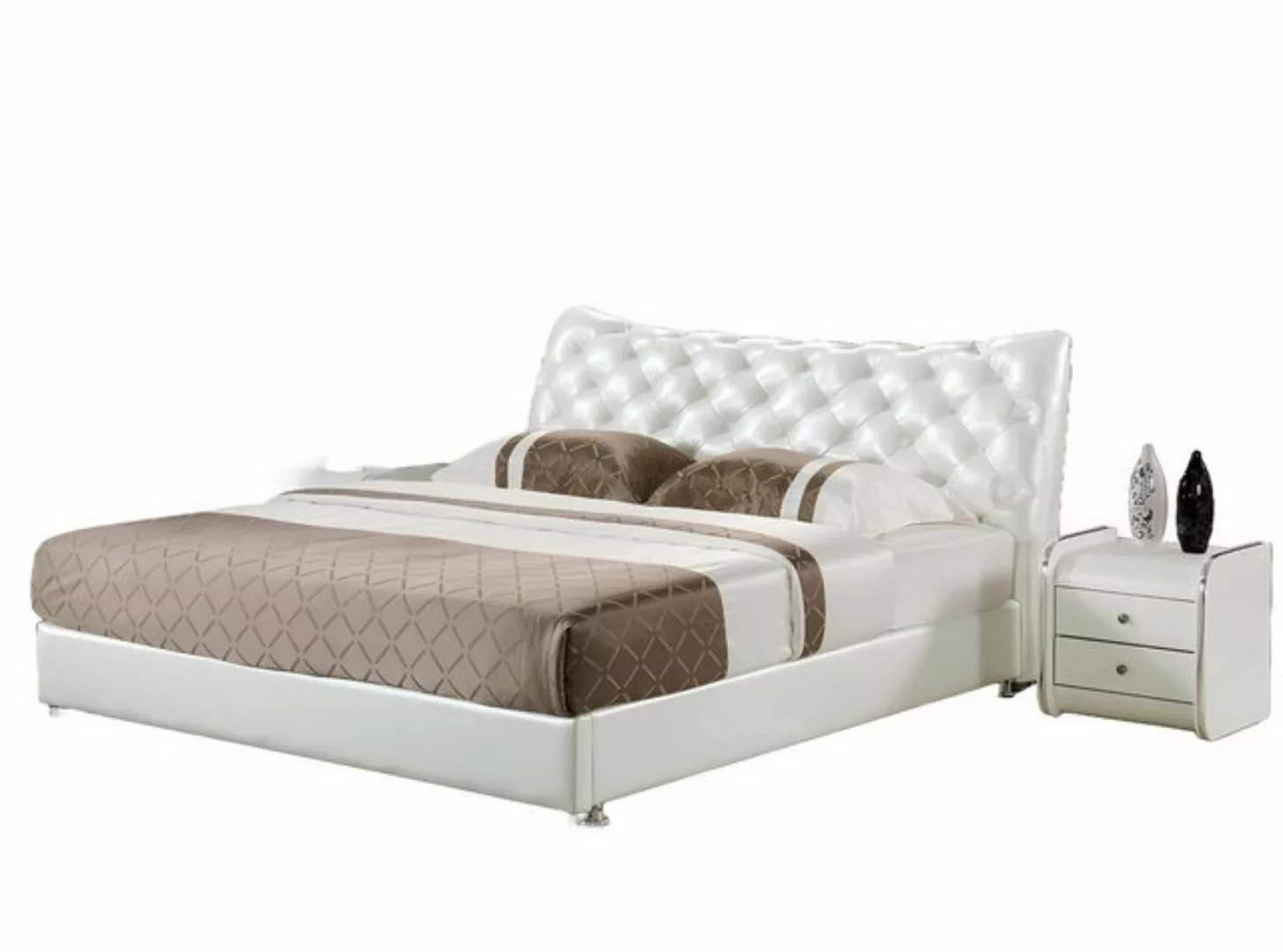 Xlmoebel Bett Lederbett Modell 986 in den Größen 160/180/200x220 cm. (BETT günstig online kaufen