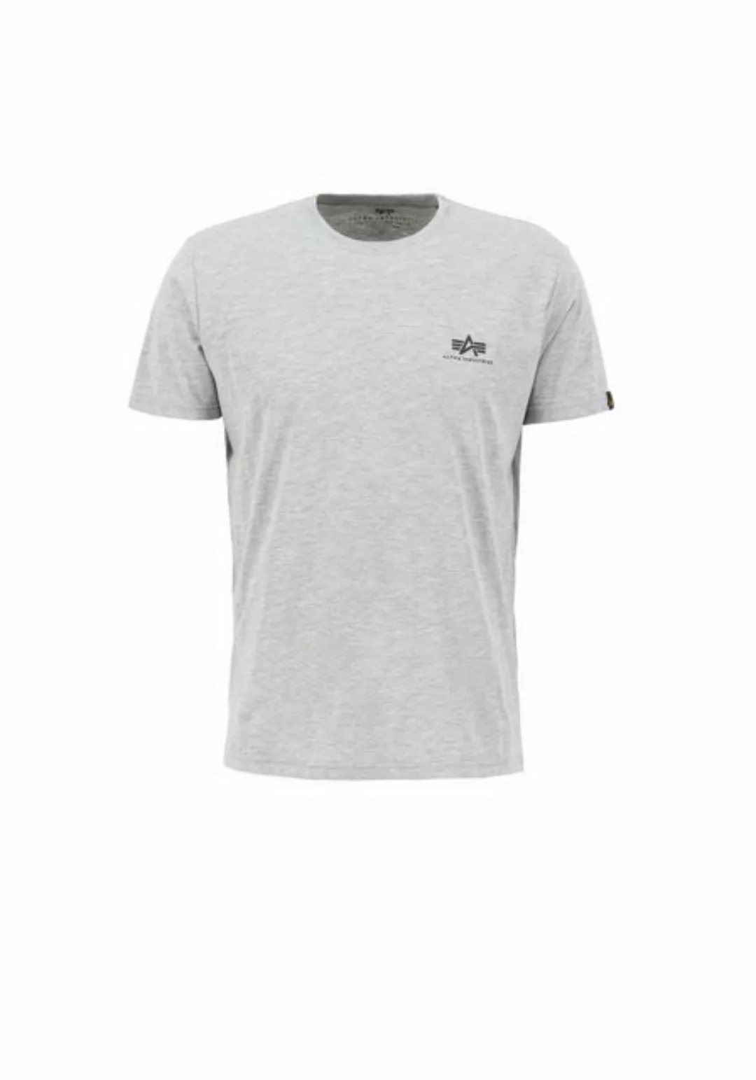 Alpha Industries T-Shirt Alpha Industries Men - T-Shirts Basic T Small Logo günstig online kaufen