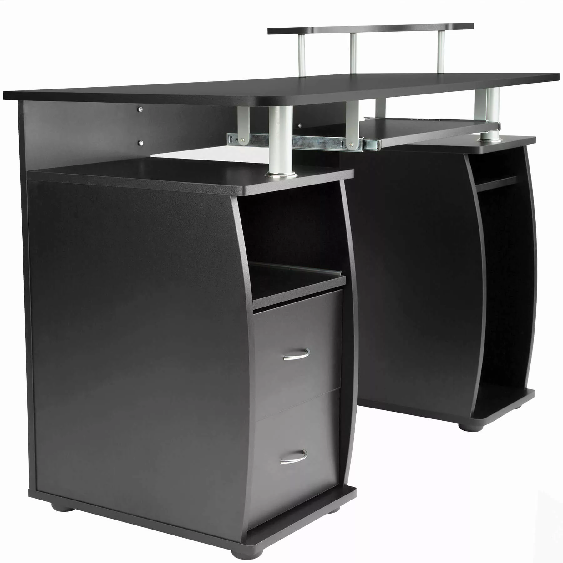 Computertisch 115x55x87cm - schwarz günstig online kaufen