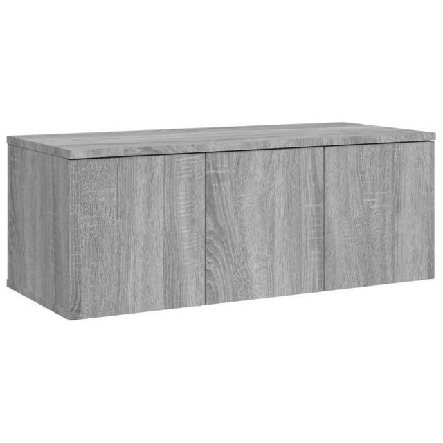 furnicato TV-Schrank Grau Sonoma 80x34x30 cm Holzwerkstoff günstig online kaufen