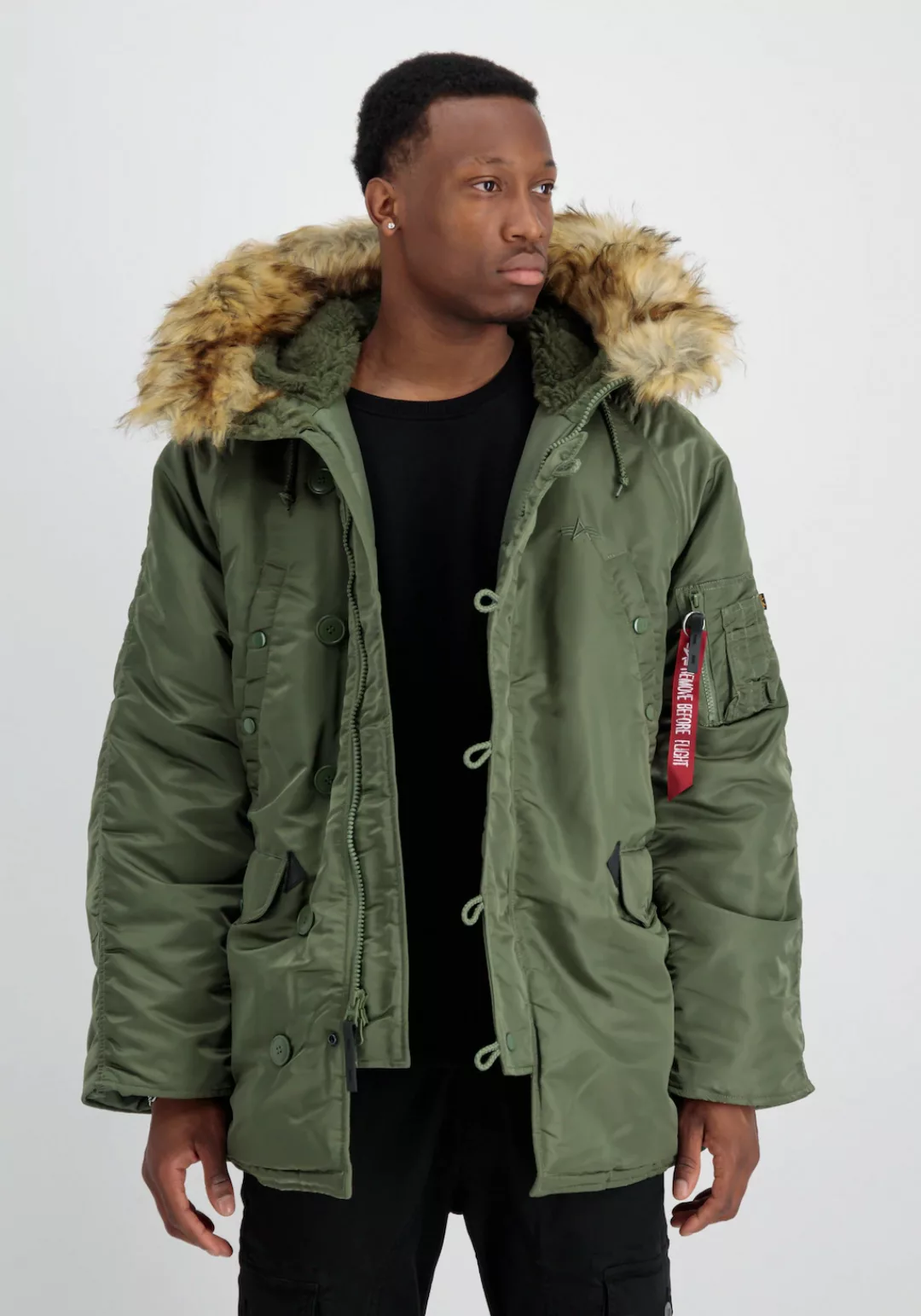 Alpha Industries N3b Jacke 3XL Green günstig online kaufen