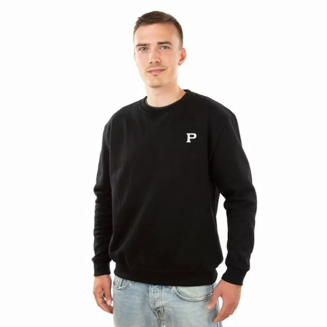 Platzangst Sweater Pullover Platzangst Sweatshirt P-Logo Schwarz M günstig online kaufen