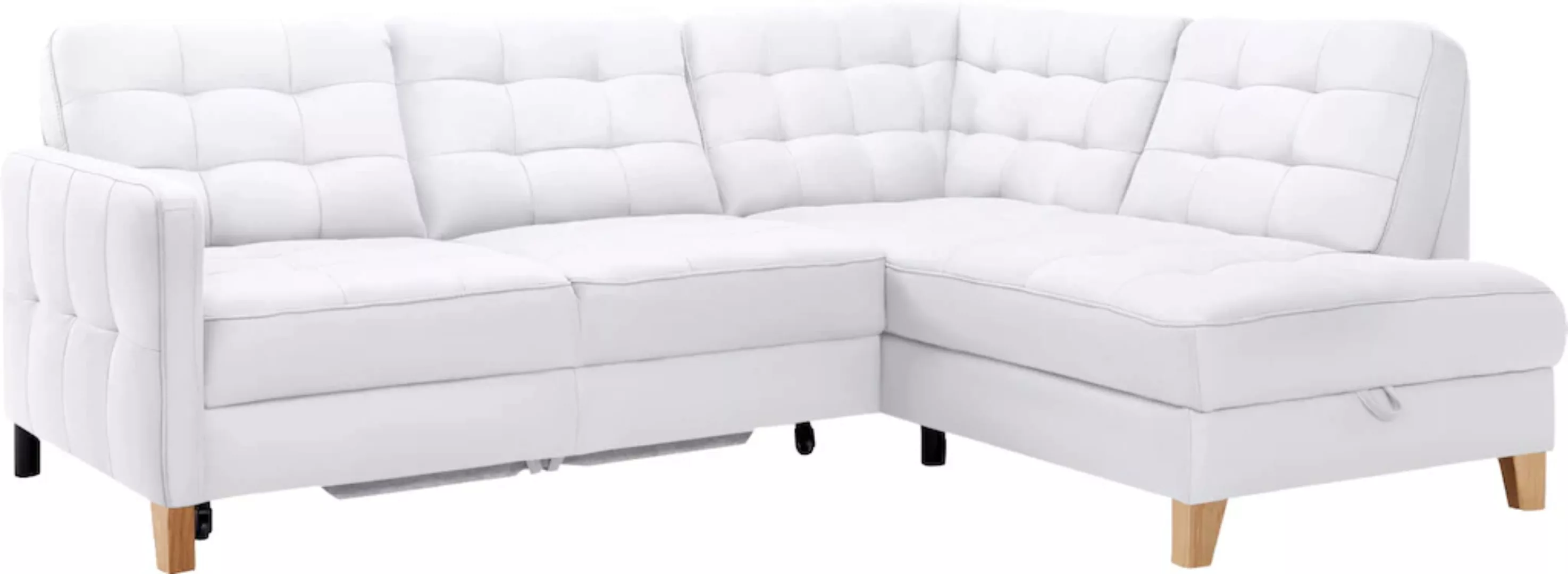 exxpo - sofa fashion Ecksofa "Elio, kompakt und komfortabel, bequem, zeitlo günstig online kaufen