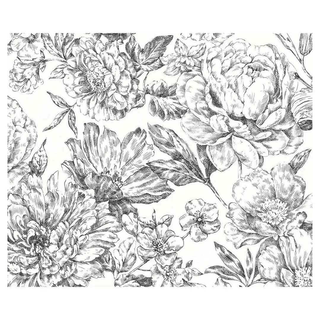 KOMAR Vlies Fototapete - Flowerbed  - Größe 300 x 250 cm mehrfarbig günstig online kaufen