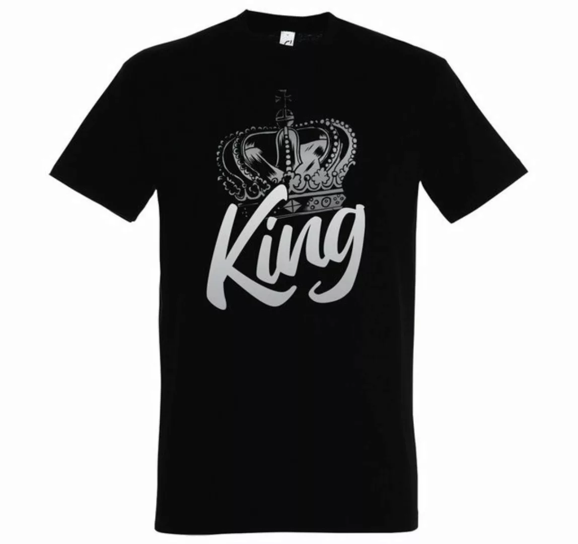 Youth Designz T-Shirt King König Krone Herren Shirt mit trendigem Frontprin günstig online kaufen
