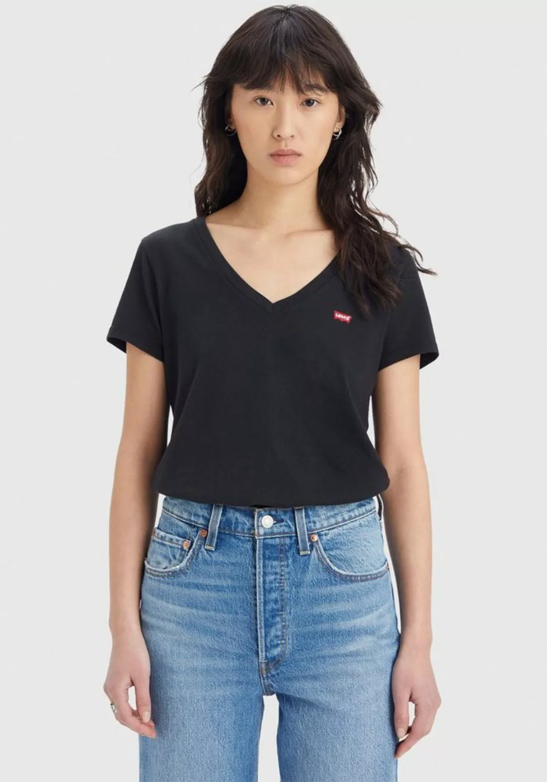 Levi's® T-Shirt VNECK TEE 2 PACK (Packung, 2-tlg) günstig online kaufen