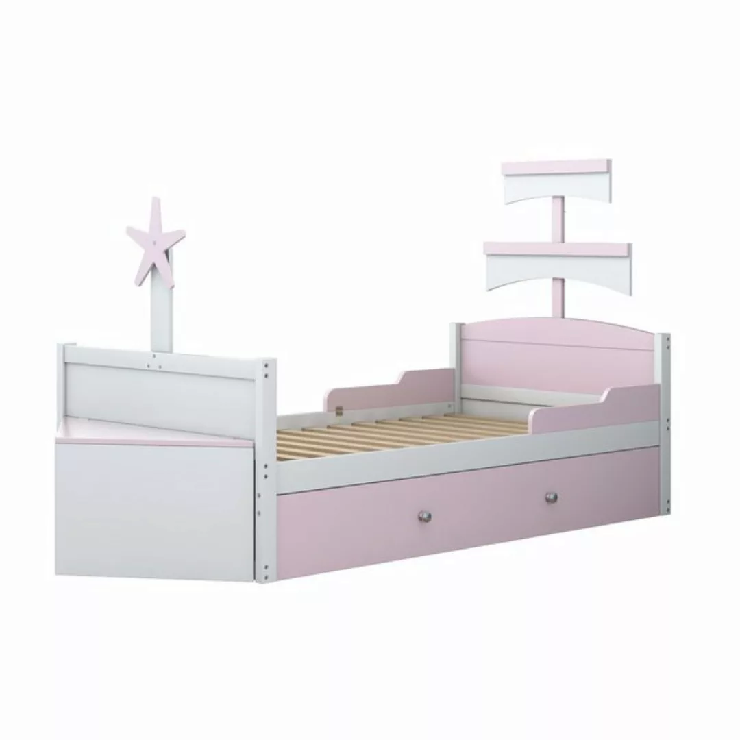 Rustrky Kinderbett Holzbett Einzelbett Jugendbett Funktionsbett Gästebett S günstig online kaufen