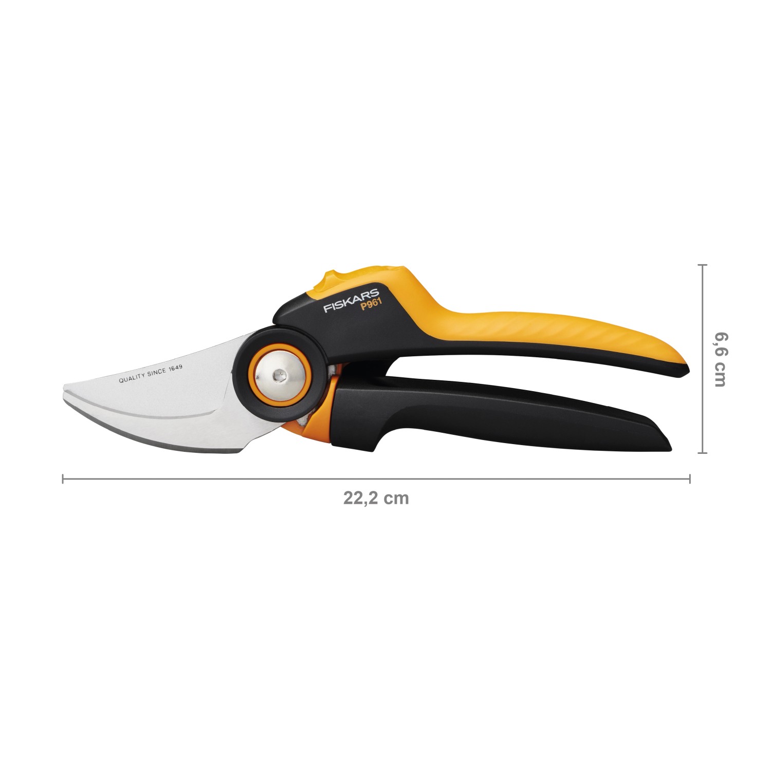 Fiskars Bypass-Gartenschere mit Rollgriff X-series 961-L günstig online kaufen