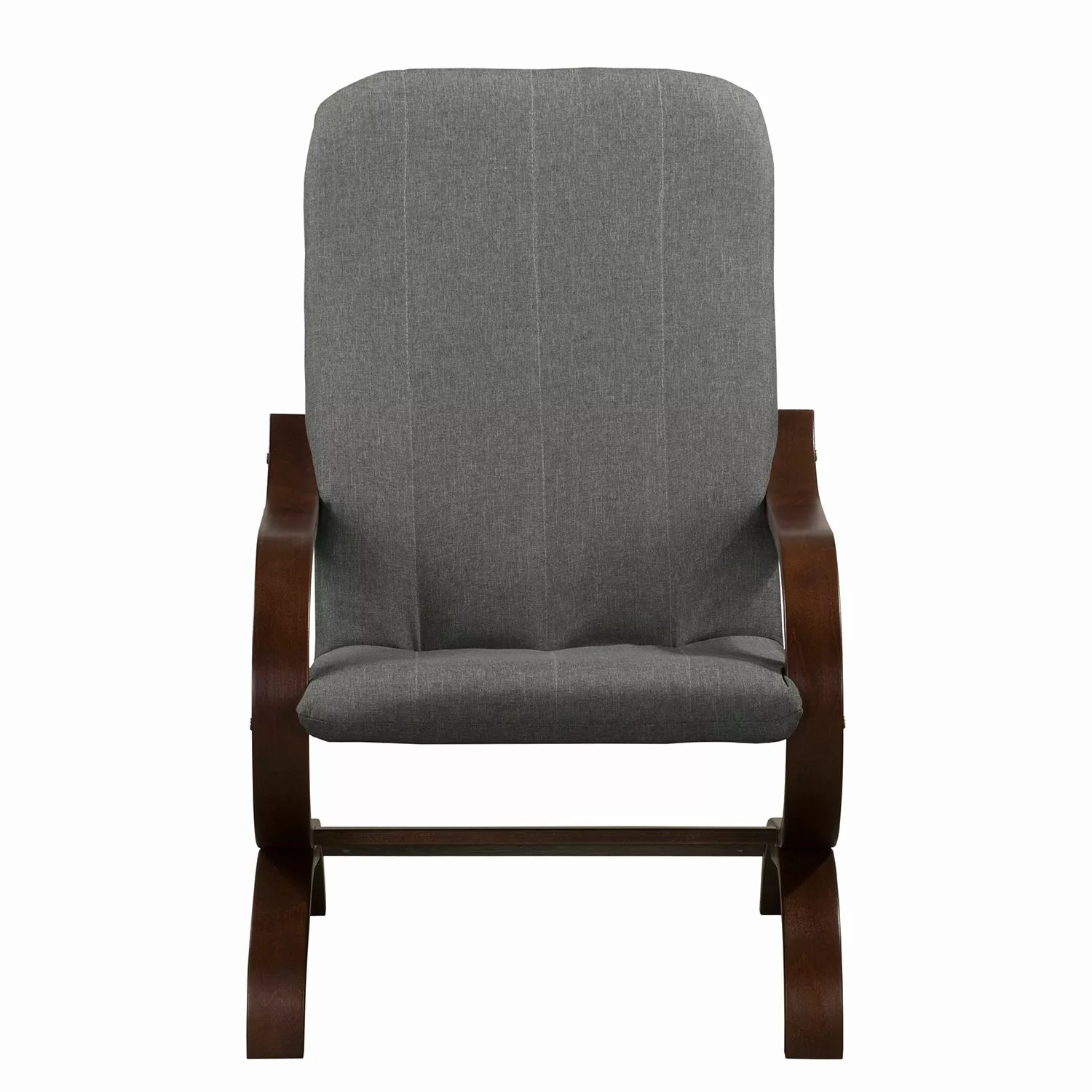 home24 Modoform Sessel Disley Dunkelgrau Webstoff 65x102x70 cm (BxHxT) günstig online kaufen