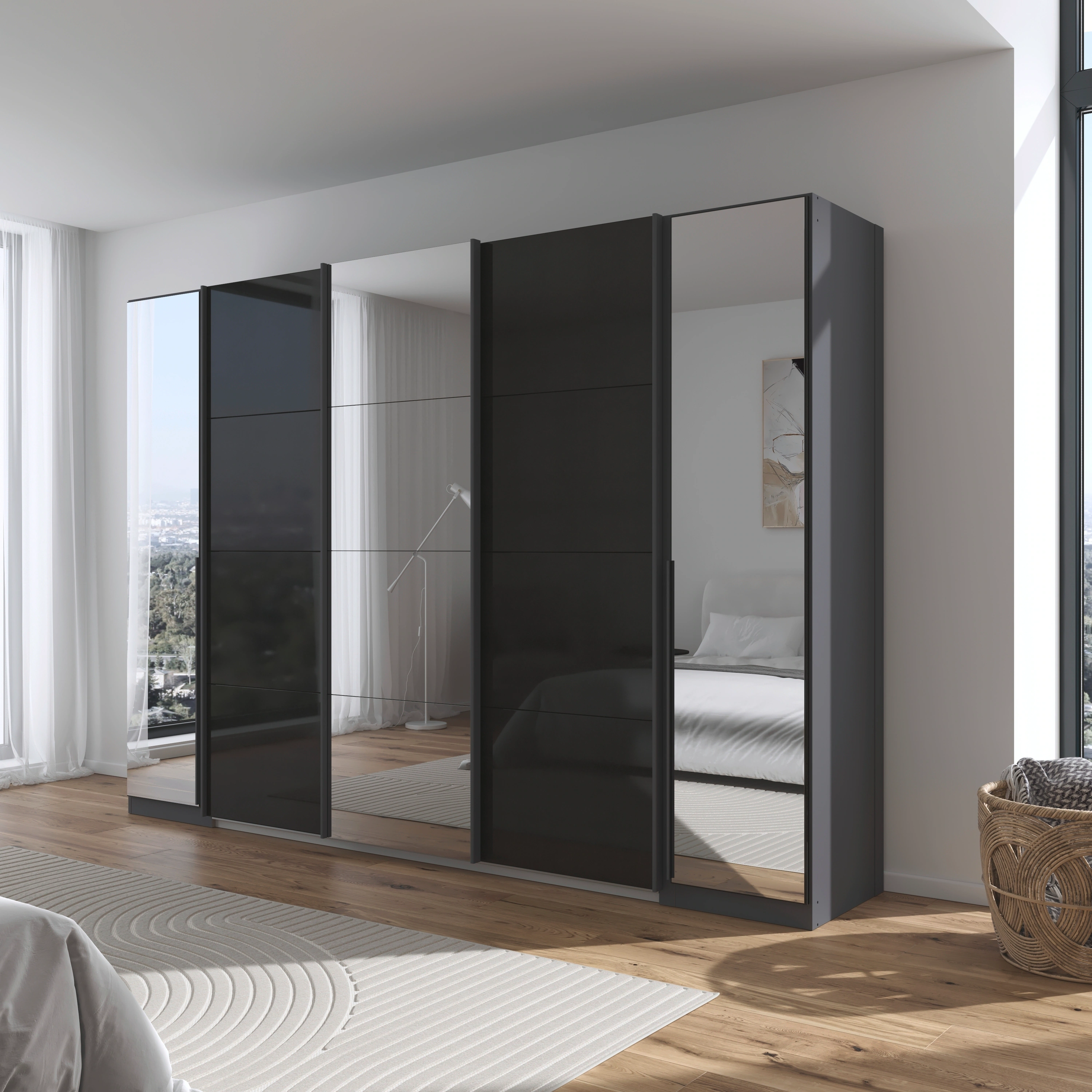 rauch Schwebetürenschrank "Agordo", (im angesagten Mix aus Dreh- und Schweb günstig online kaufen