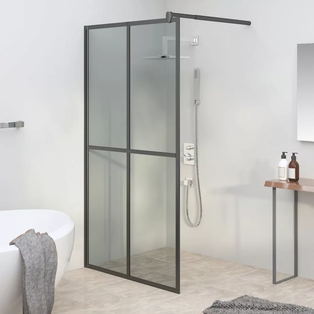 Vidaxl Duschwand Für Walk-in Dusche 118x190 Cm Dunkles Sicherheitsglas günstig online kaufen