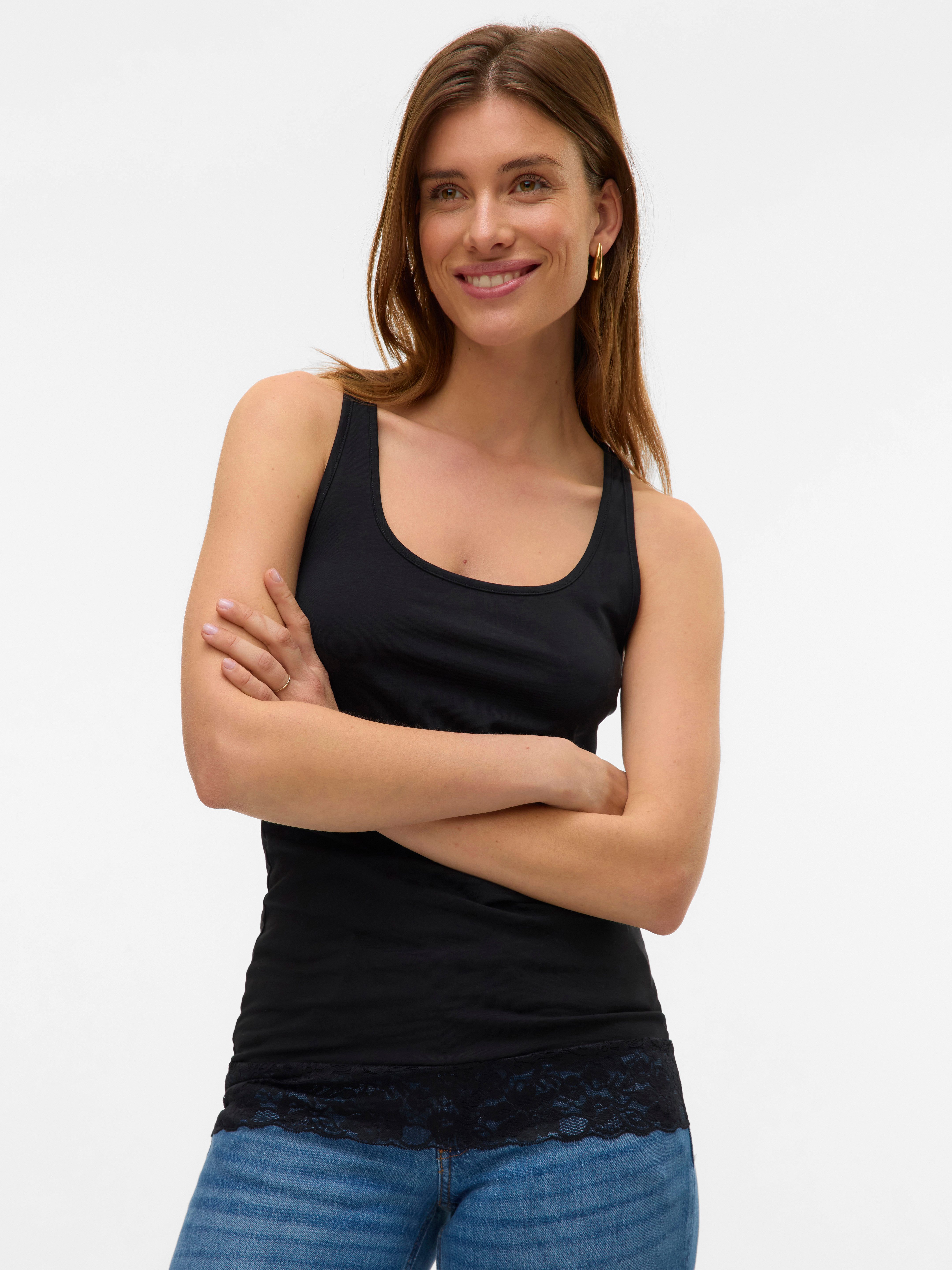Vero Moda Tanktop VMMAXI MY LACE günstig online kaufen