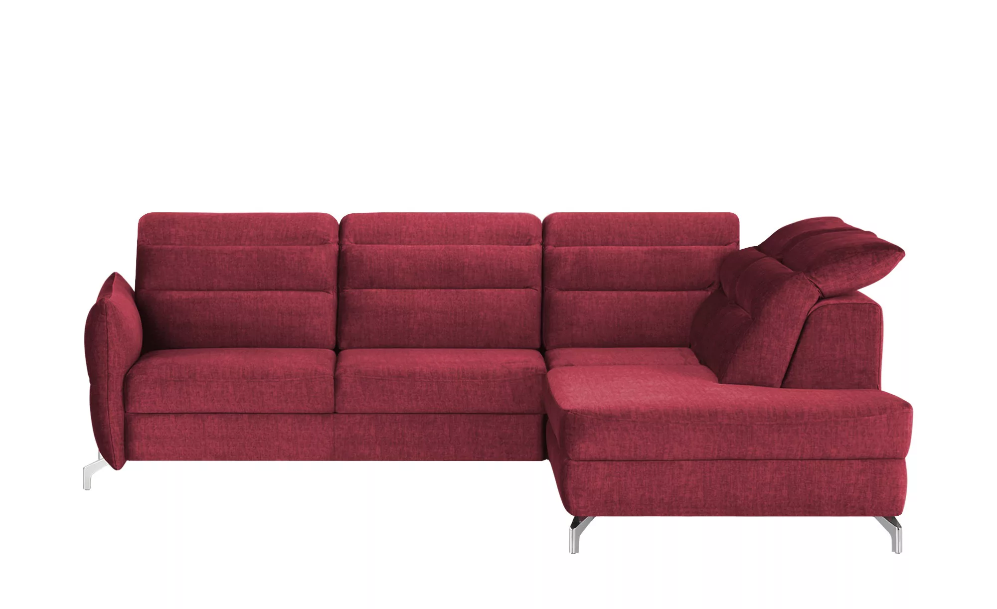 switch Ecksofa  Montale - rot - 261 cm - 85 cm - 229 cm - Polstermöbel > So günstig online kaufen