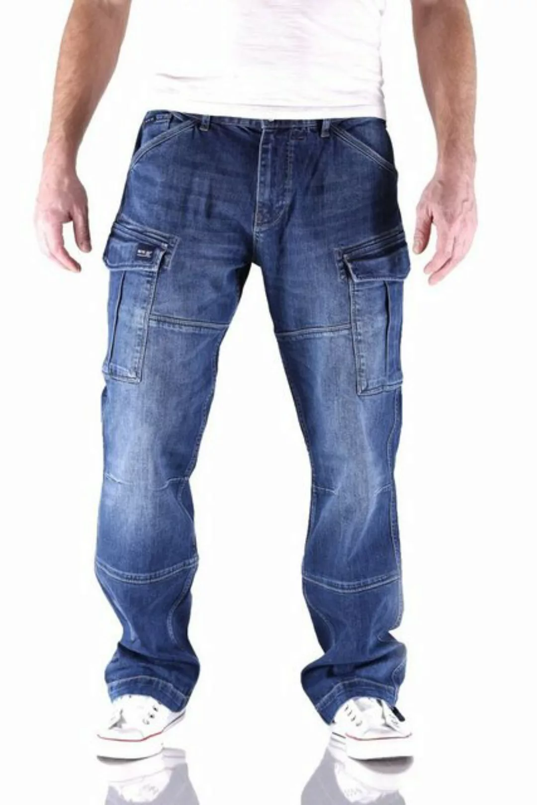 Big Seven Cargojeans Big Seven Brian Night Blue Cargo Herren Jeans Hose günstig online kaufen