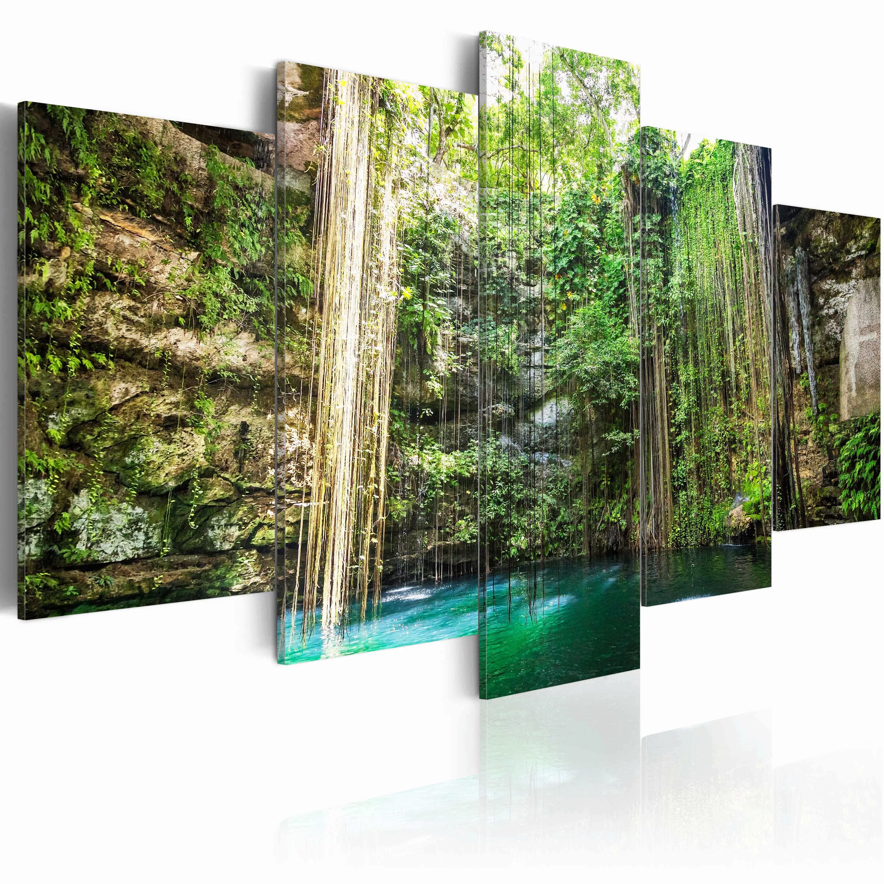 Wandbild - Waterfall of Trees günstig online kaufen
