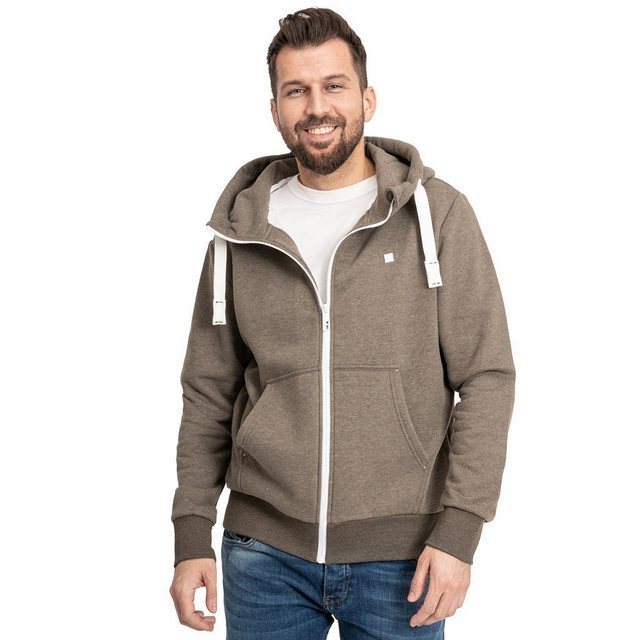 DEPROC Active Longpullover FinnDC Herren Zip-Hoodie günstig online kaufen