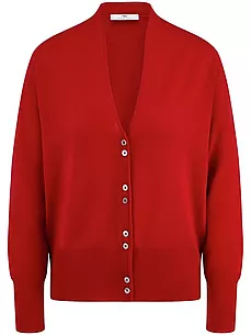 Strickjacke Peter Hahn rot günstig online kaufen