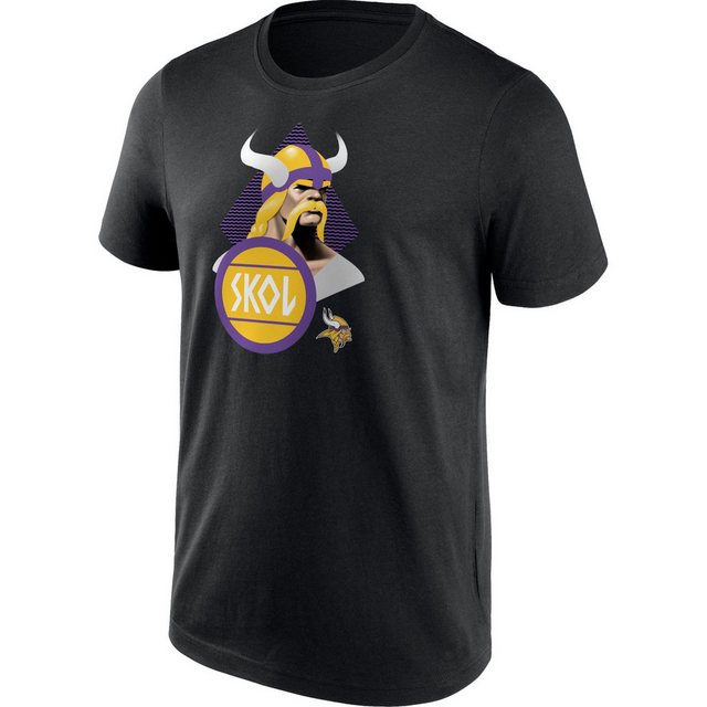 Fanatics Print-Shirt NFL ILLUSTRATION Minnesota Vikings günstig online kaufen