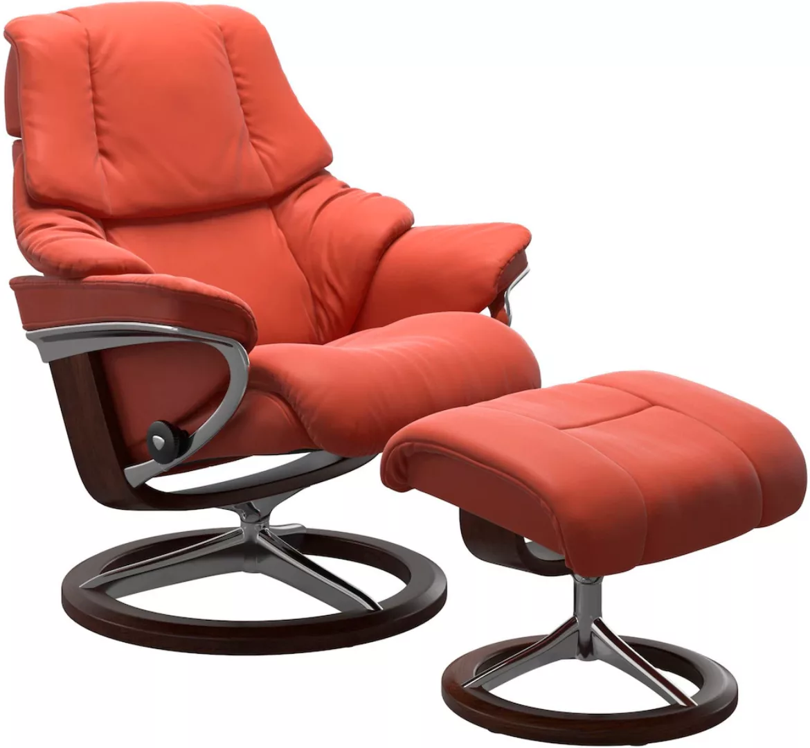 Stressless Fußhocker "Reno", mit Signature Base, Gestell Braun günstig online kaufen