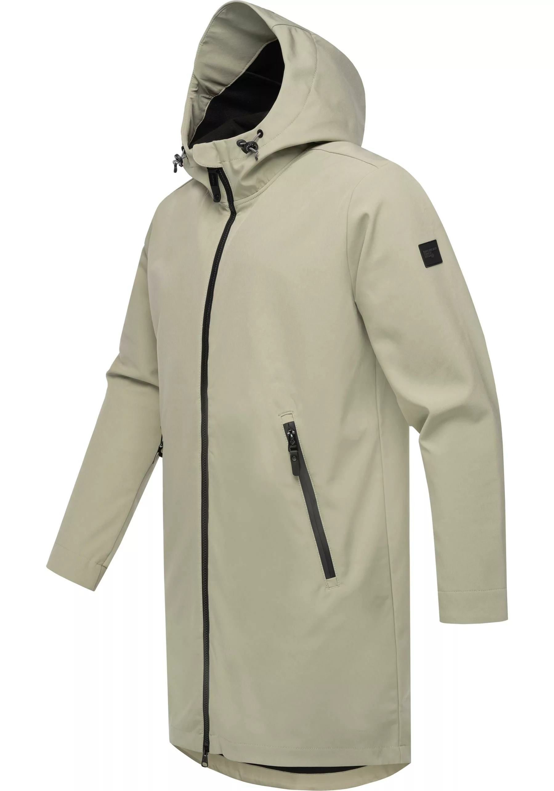 Ragwear Softshellparka "Shellwie Long", mit Kapuze, Wasserdichter Herren So günstig online kaufen