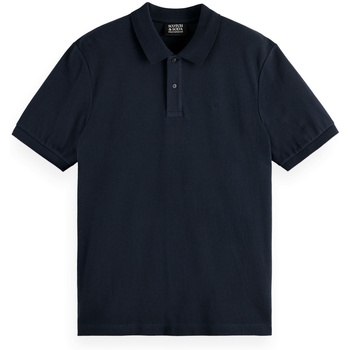 Scotch And Soda Core Piqué Poloshirt Weiß - Größe M günstig online kaufen