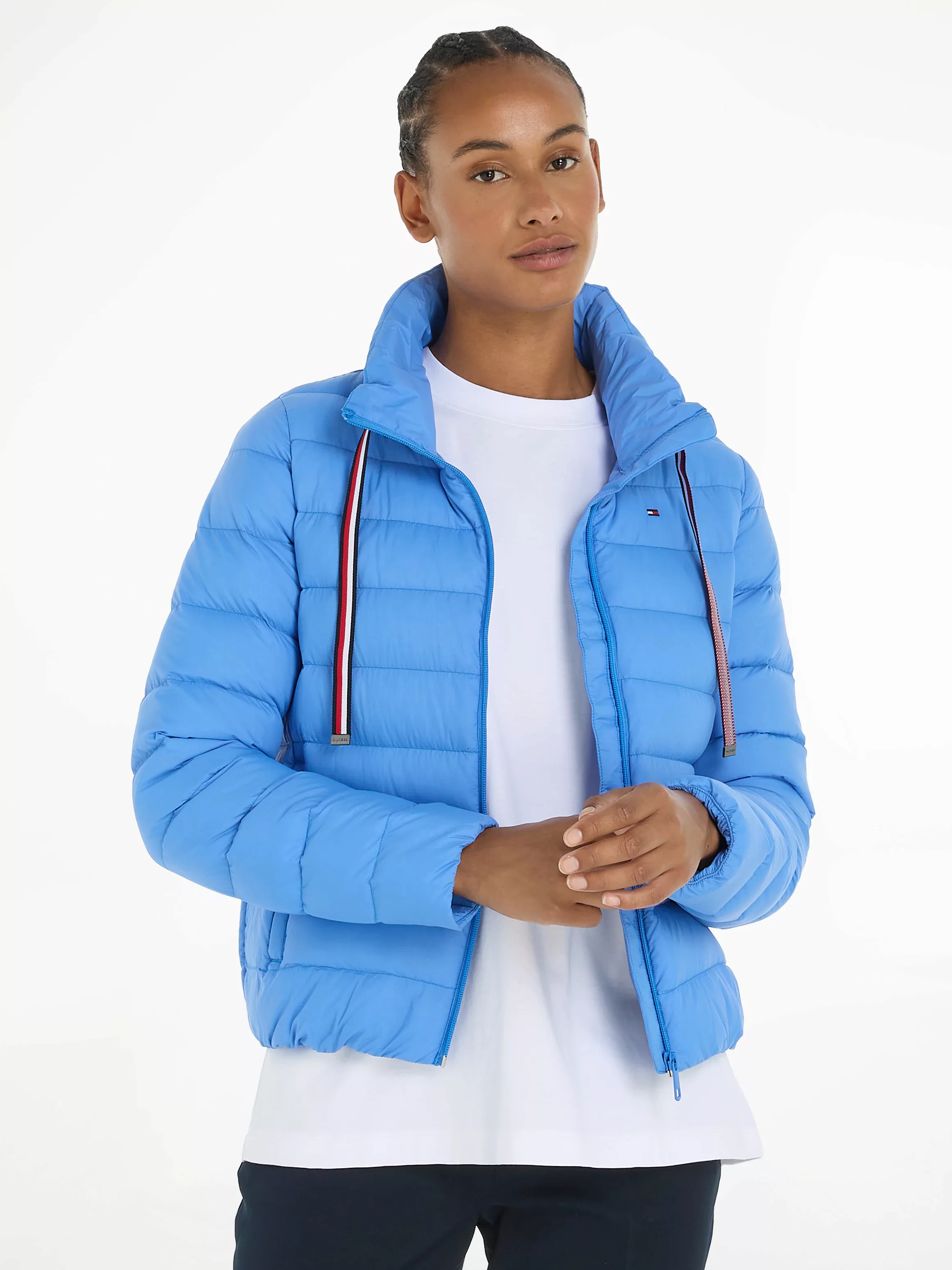 Tommy Hilfiger Kurzjacke "PACKABLE LW DOWN GS JACKET", mit gestreiftem Kord günstig online kaufen