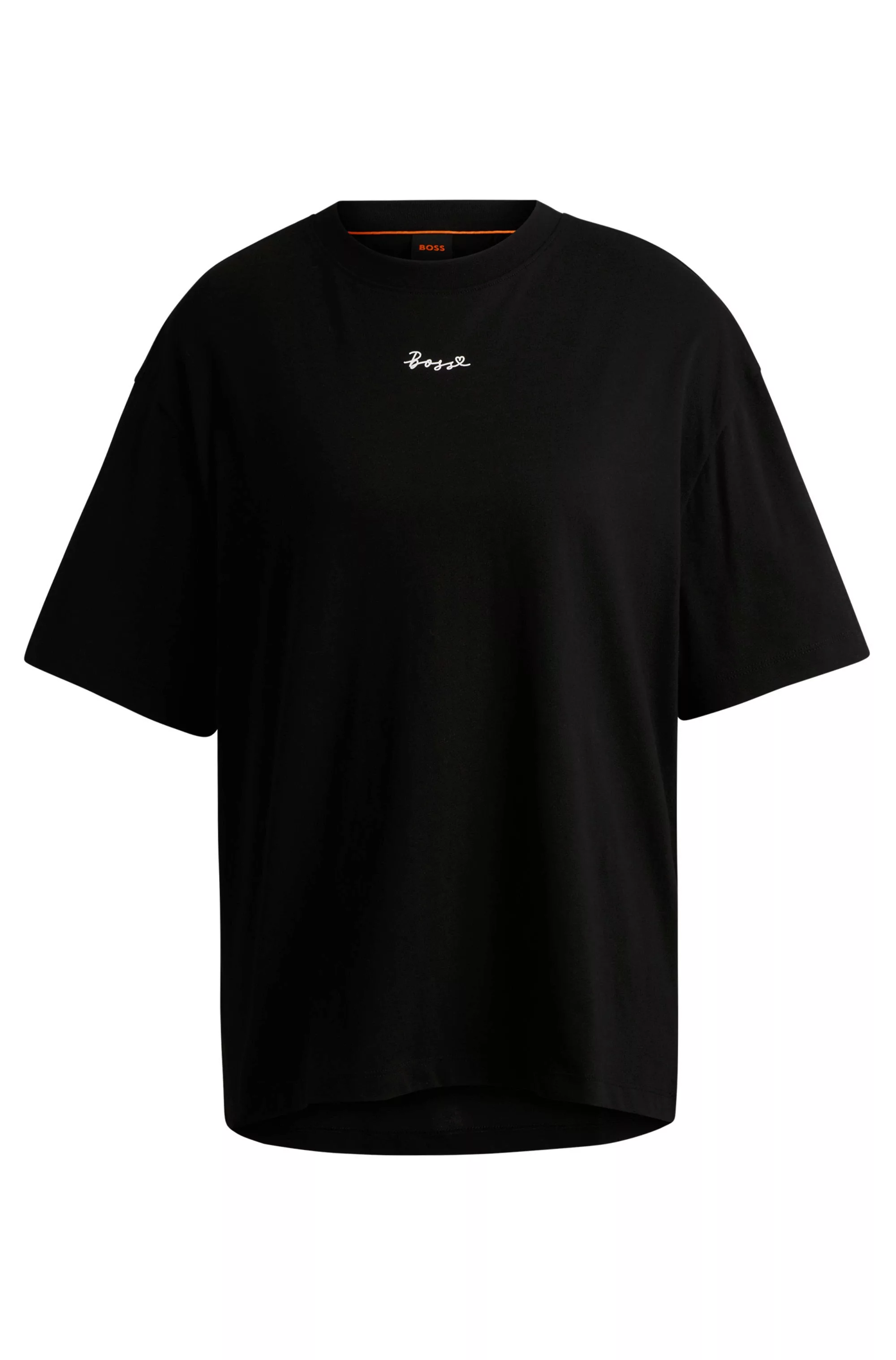 BOSS ORANGE T-Shirt "C Eboyfriend Premium Damenmode" günstig online kaufen