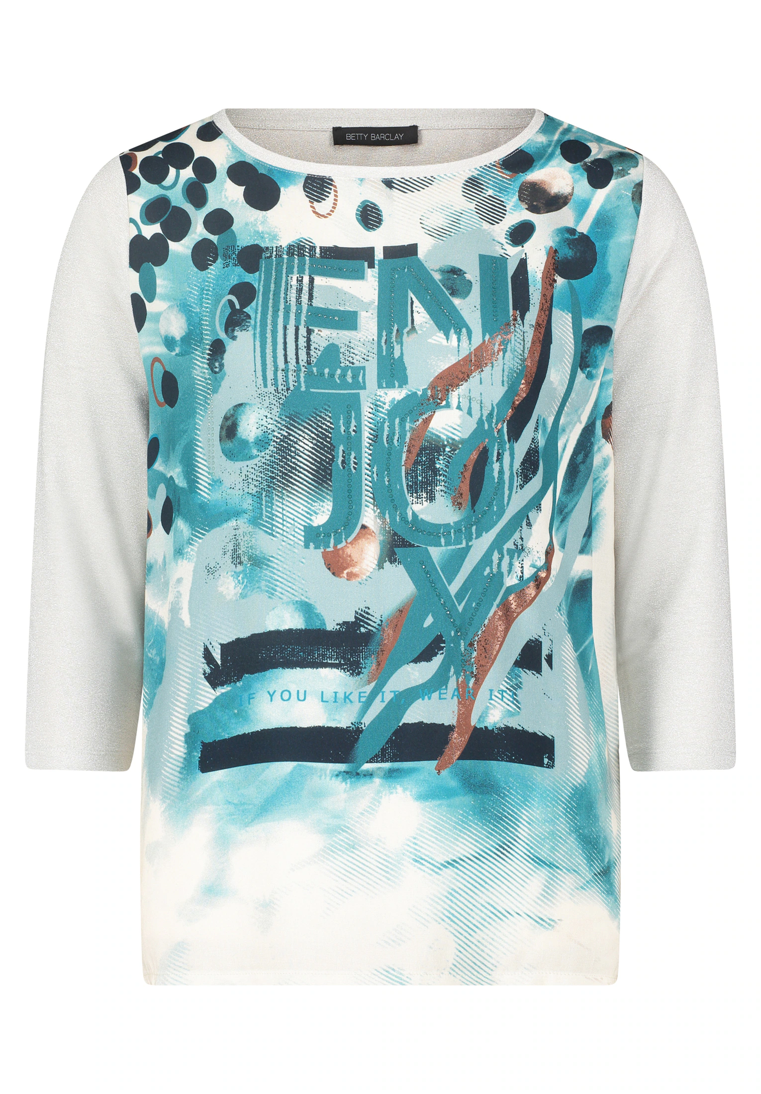 Betty Barclay 3/4-Arm-Shirt "Betty Barclay Damen Blusenshirt mit Aufdruck", günstig online kaufen