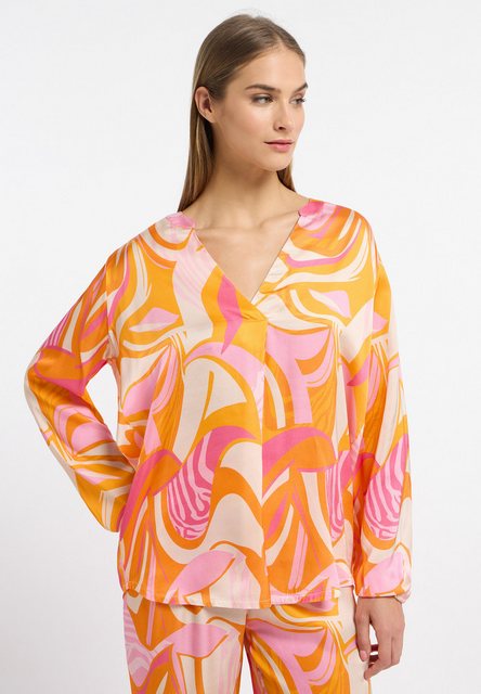 Frieda & Freddies NY Klassische Bluse Blouse mit dezenten Farbdetails günstig online kaufen
