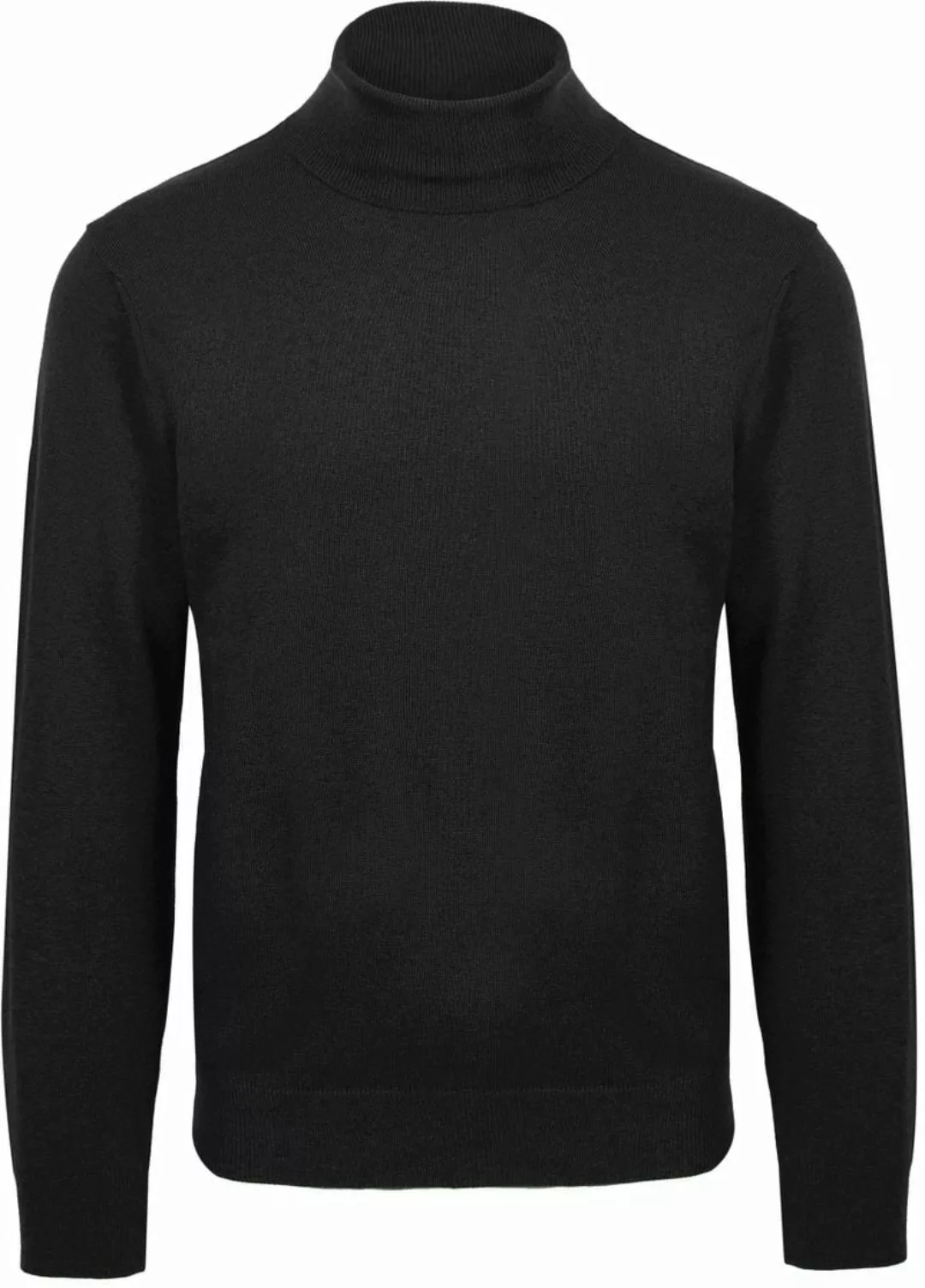 Suitable Ecotec Rollkragenpullover Schwarz - Größe L günstig online kaufen