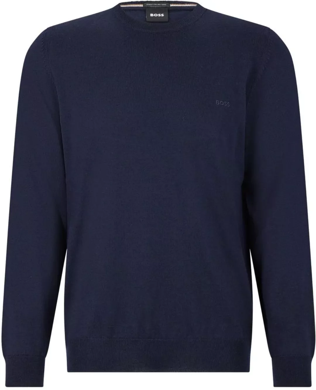 BOSS Pullover Botto Navyblau - Größe M günstig online kaufen