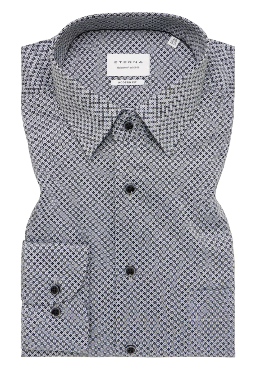 Eterna Langarmhemd "MODERN FIT", NON IRON (bügelfrei) günstig online kaufen