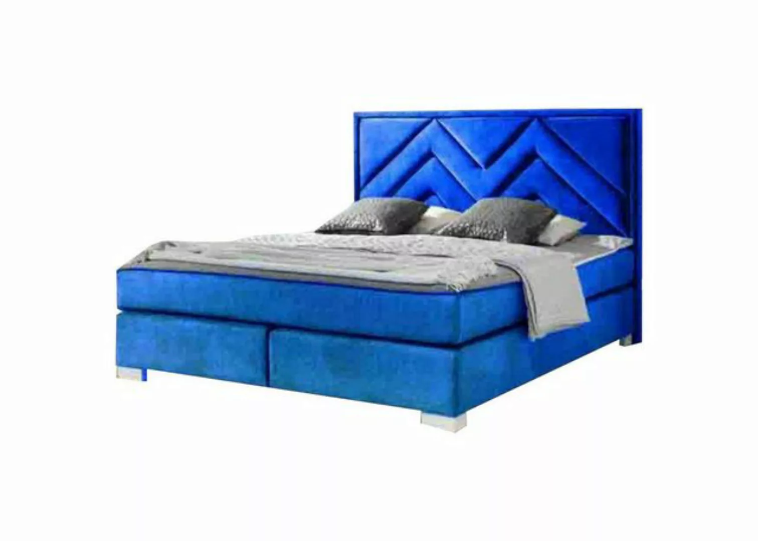 Xlmoebel Bett Modernes Bettgestell 160x200 cm, Textil Schlafzimmer Möbel (B günstig online kaufen