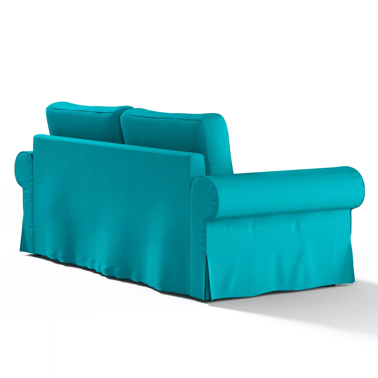 Bezug für Backabro 3-Sitzer Sofa ausklappbar, türkis, Bezug für Backabro 3- günstig online kaufen